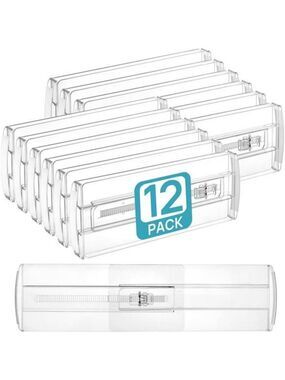 Expandable Drawer Dividers for Clothes Baby Dresser Closet Organizer Set